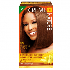 Creme Of Nature Hair Color/Conditioner C20 Lt Gdn Brown64020