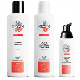 Nioxin4 Colored Hair Progressed Thinning B/M Kit 88698