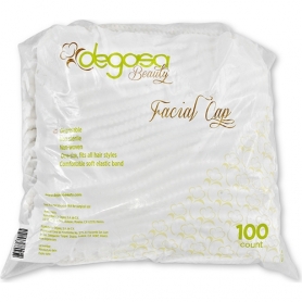 Degasa Beauty Disposable Facial Cap 100 Count - 80952