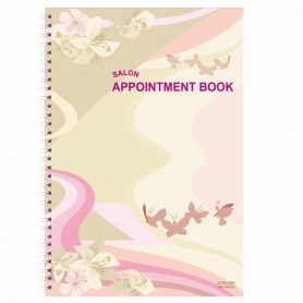 Deluxe Salon Appointment Book - 4 Column AB104