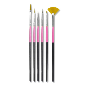 Berkeley 6 Style Nail Art Brush Set AB526