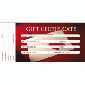 Gift Certificate 50PK GC112