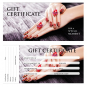 Gift Certificate 50PK GC120