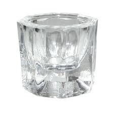 Glass Dappen Dish Clear No Lid 04507