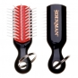 Denman Mini Brush Keychain Red/Black KR48PCDISPC / 00728