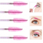 Disposable Pink Glitter Mascara Wands 50PK MW100