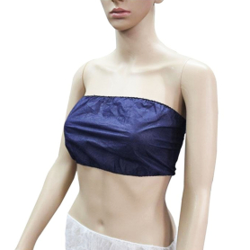 Disposable Spa Bra Wrap Beauty Salon Non Woven Paper Strapless Bra