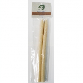 White Egret Tea Tree Therap. Candles 1/2", 2PK TEA2PK #02107