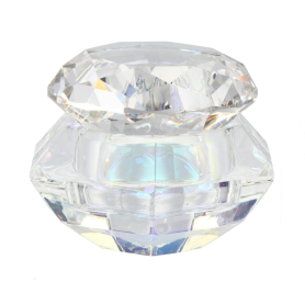 Crystal Jar Diamond Style White CJ-DW 04800