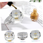 Crystal Jar Diamond Style White CJ-DW 04800