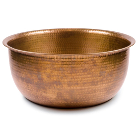 Noel Asmar Pedicure Bowl Hammered Copper PB1001G