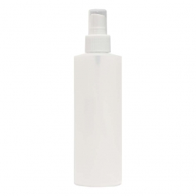 Cylinder Spray Bottle 8 oz - White 00706