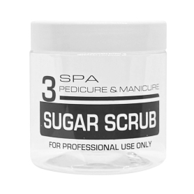 Berkeley Printed PET Jar Sugar Scrub 16 oz BJ213-3BK 00213