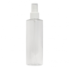 Cylinder Spray Bottle 8 oz - Clear 00705