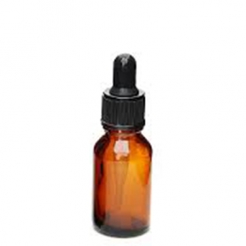 Glass Dropper Bottles 0.5 oz - Amber 4308A/ 00584