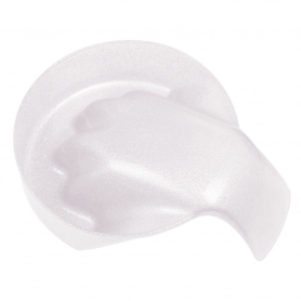 Berkeley Manicure Bowl - Stacable Soft Plastic-Clear MB303CL