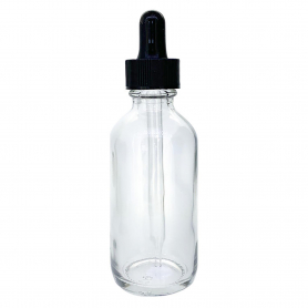 Glass Dropper Bottles 4 oz - Clear 4311C