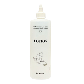 16oz Labeled Bottle With Cap - Lotion - LB513