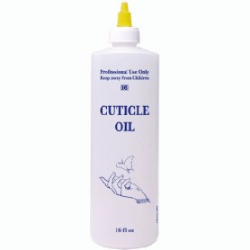 16oz Labeled Bottle With Cap - Cuticle Oil - LB516