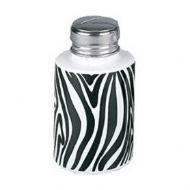 Porcelain Liquid Pump 6 oz. - Zebra Style - POLP-6Z