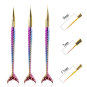 Rainbow Nail Art Brush Set 3 pcs 01505