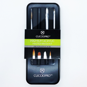 CuccioPRO Premium Acrylic Master Brush Kit CP15357/85357