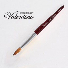 Valentino Kolinsky Acrylic Brush Red Cherry Wood #08 NB32208