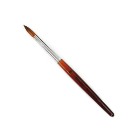 Valentino Kolinsky Acrylic Brush Red Cherry Wood #10 NB32210