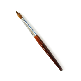 Valentino Kolinsky Acrylic Brush Red Cherry Wood #12 NB32212