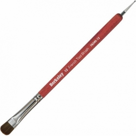 Berkeley 12 French Tool Brush Redwood Handle -  FB240RE-12