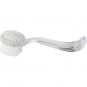 Facial Cleaning Brush, Clear Handle - White Silk Hair 00597