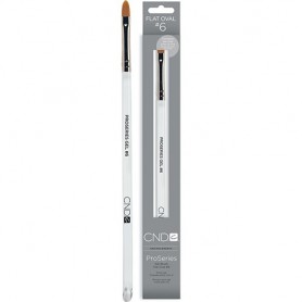 CND ProSeries Gel Brush Flat Oval #6 08098