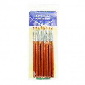 Berkeley 8 Style Ombre Gradient French Art Brush Set AB540