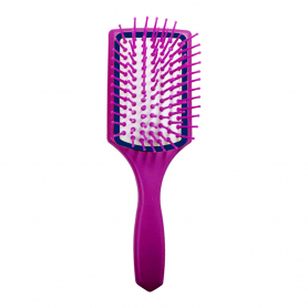 Dannyco Cushion Brush With Mirror - Purple BRMIRRPKDEC/02206