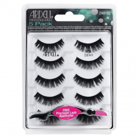 Ardell Natural Lashes 5 Pairs -  101 Demi Black 68983