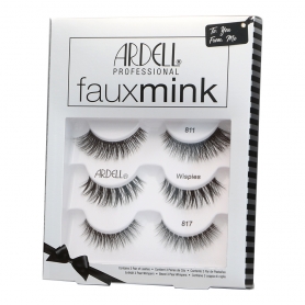 Ardell Fauxmink 3-Pack (811, 817, Wispies) - 71138