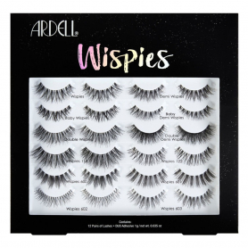 Ardell Wispies 12 Pairs Of Lashes, Duo Adhesive 1g - 71213