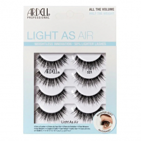 Ardell Light As Air Lashes 4 Pairs - 522 Black 99237