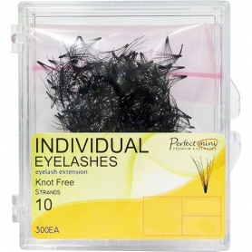 Individual Eyelashes Knot Free B-Curl 0.07x11mm 300ct.