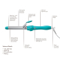 Moroccanoil Everlasting Curl Titanium 1" Curling Iron 14178