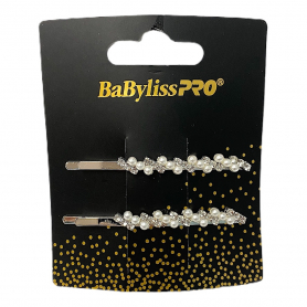 BaBylissPRO Crystal & Pearl Hair Pin 2PK BESSOHA3UCC 42535