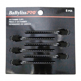 BaBylissPRO Metal Sectioning Clips 6PC - BES26UC/45801