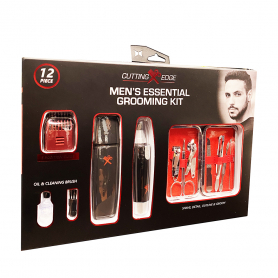 Cutting Edge12PC Men's Esssential Grooming Kit CXK1-5001-KIT