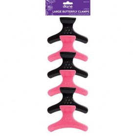 Diane By Fromm Large Butterfly Clamps 6-Pack #DEC012