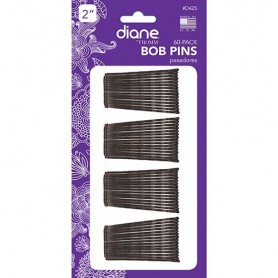 Diane By Fromm Bob Pins 60-Pack (2") Black #D425