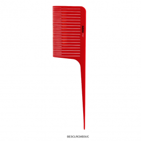 BaBylissPRO Coloring Comb W/Pintail Red BESCLRCMB3UC 44929