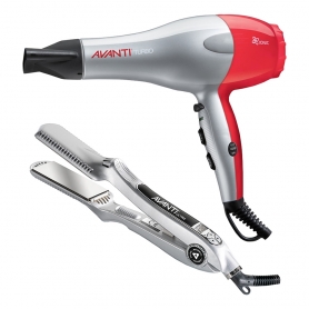 Avanti Styling Duo Ceramic Hairdryer & Flat Iron AVCOMBOPPC