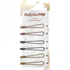 BaBylissPRO Hair Pins Gold 6 pcs BESPINGOC