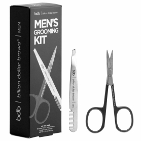 BDB Men's Grooming Kit (Comb/Tweezer & Scissors) - 31118