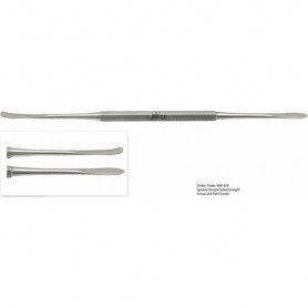 MBI-359 Spatula Double Sided, Straight Arrow & Flat Curved